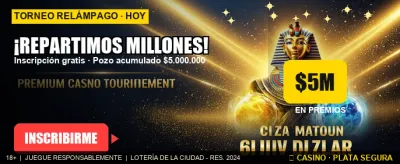Torneo relámpago: Ganá ahora